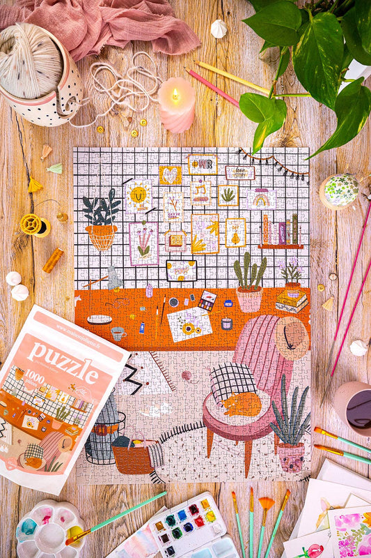 1000-teiliges Puzzle „The Workshop“: 1000 Teile