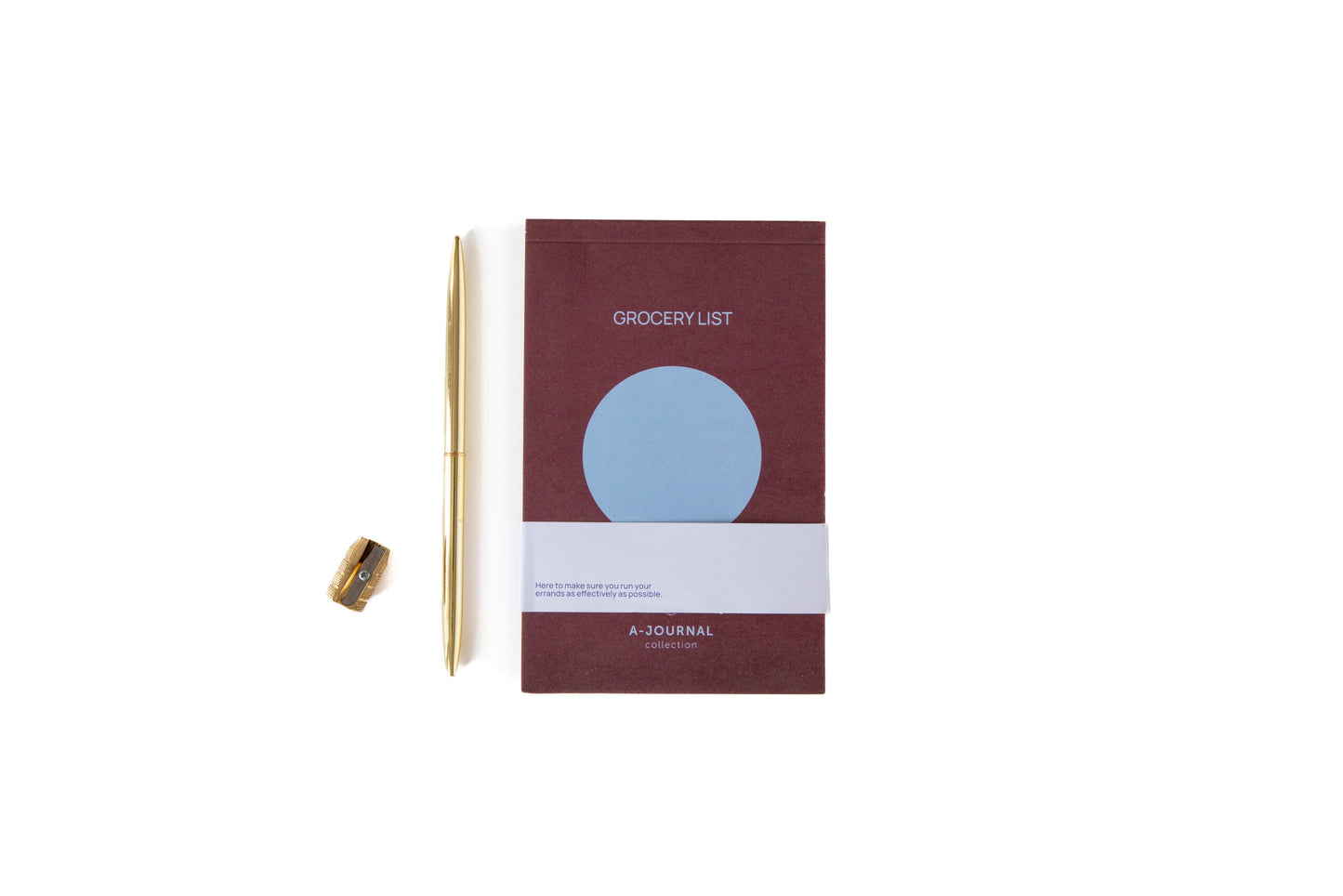 A-Journal Notizblock Grocery List