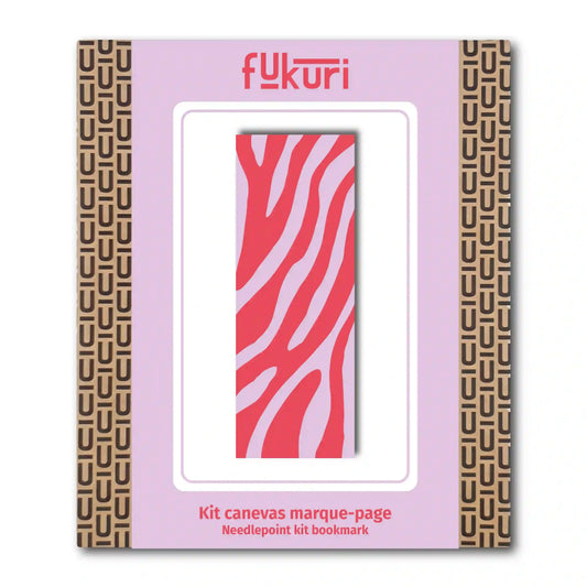 Thistle Canvas-Kit - DIY - Lesezeichen Zebra