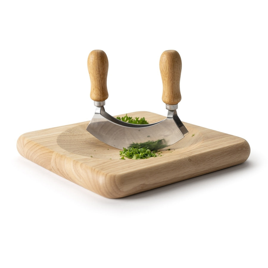 Wiegemesserbrett inkl. Messer - Bild 1