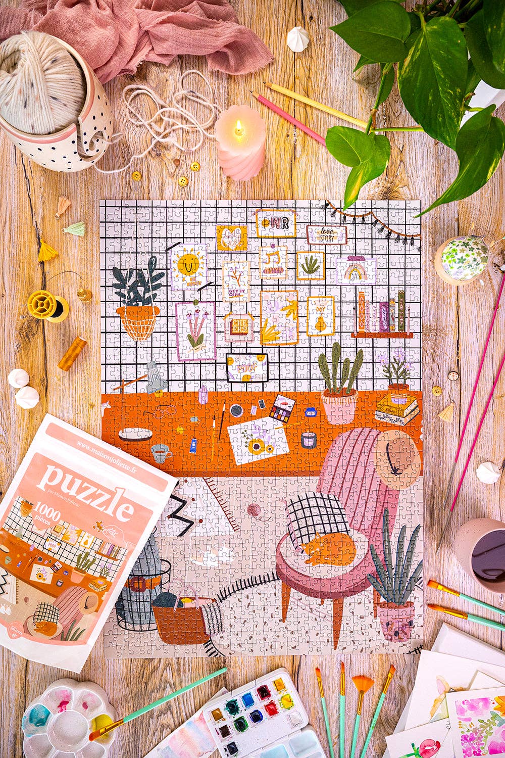 1000-teiliges Puzzle „The Workshop“: 1000 Teile