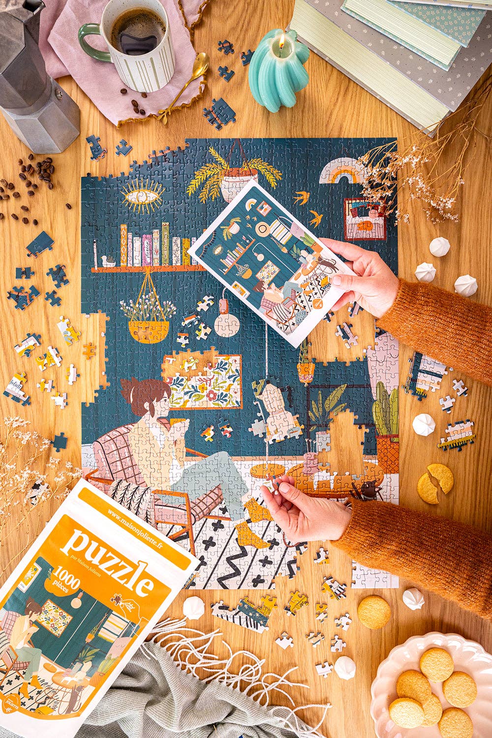 Maison Joliette Puzzle mit 1000 Teilen: 1000 Teile