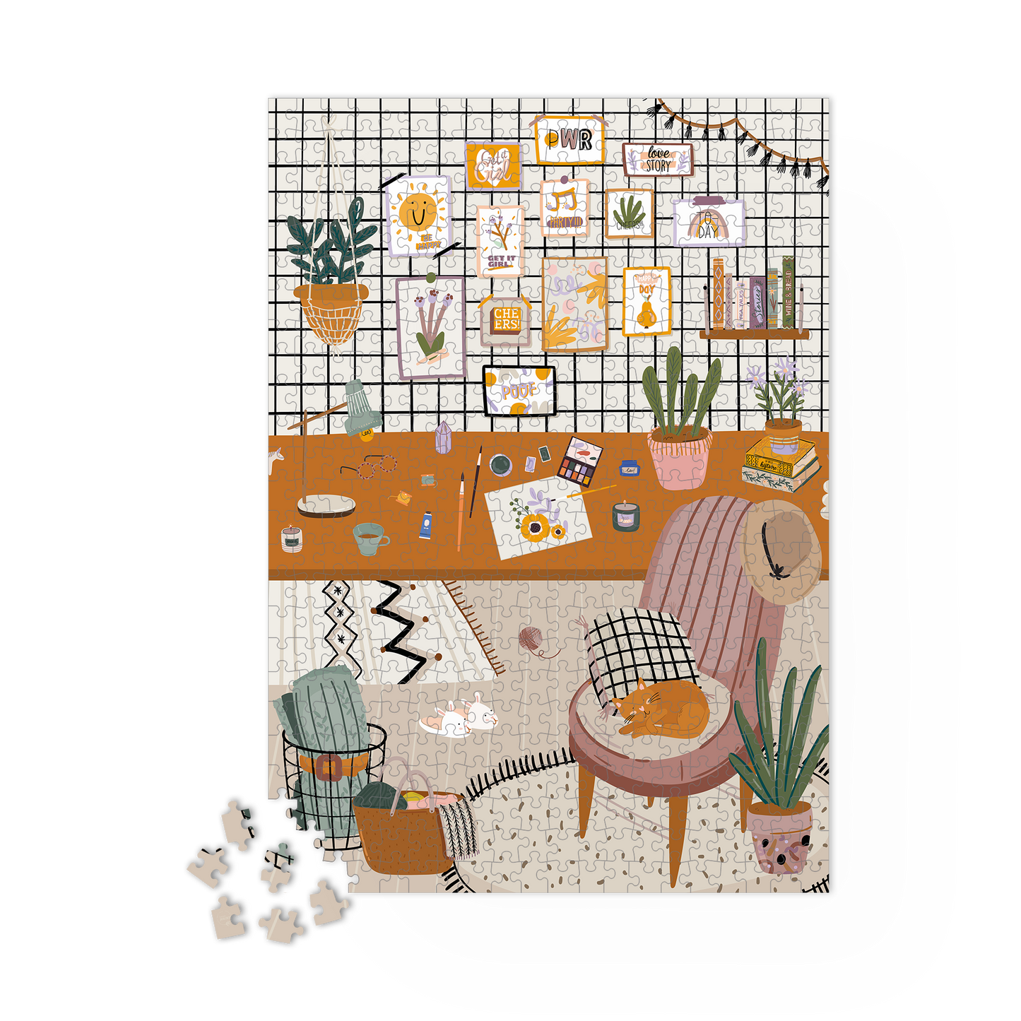 1000-teiliges Puzzle „The Workshop“: 1000 Teile