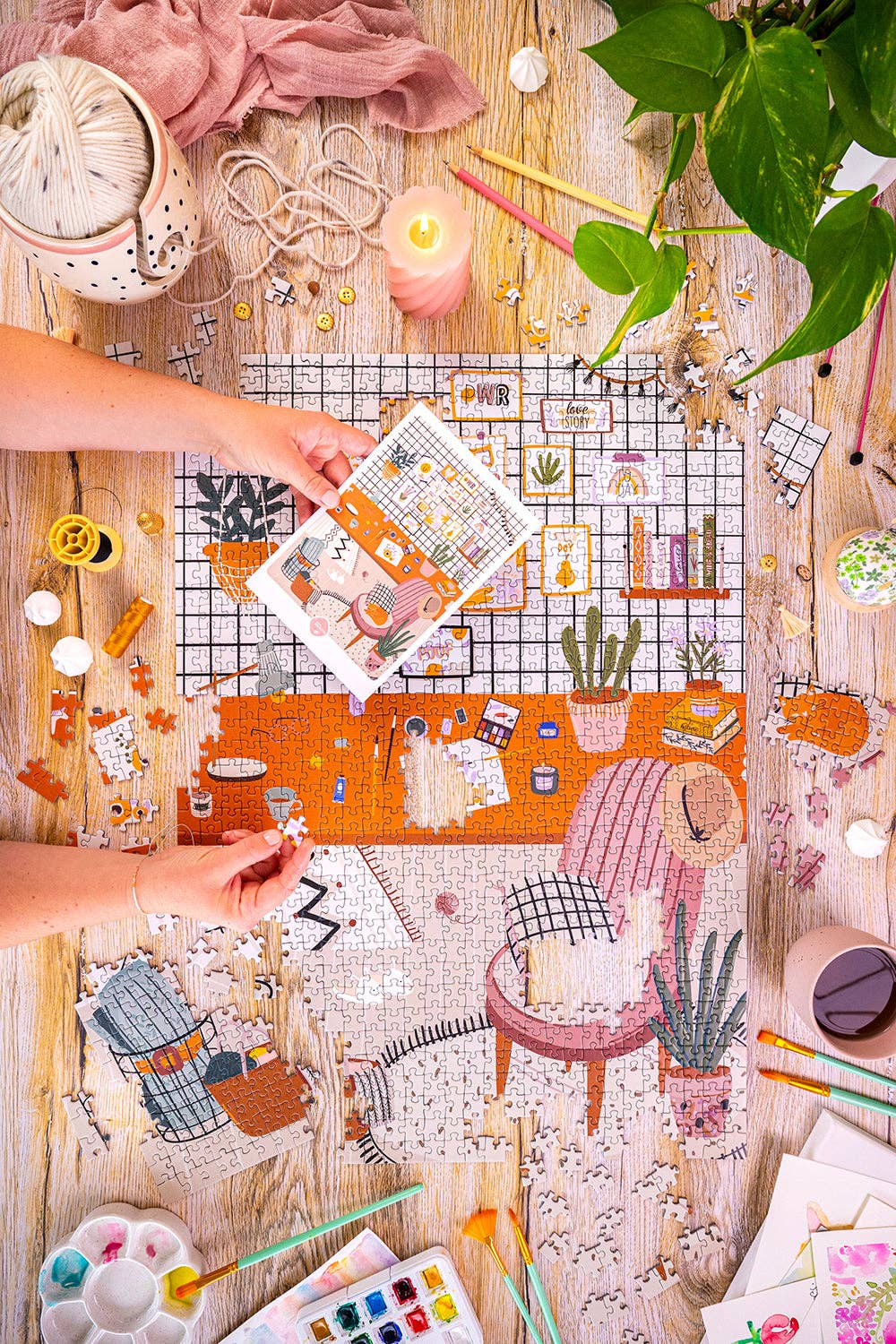 1000-teiliges Puzzle „The Workshop“: 1000 Teile