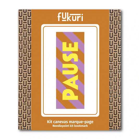 Chocolate Stickerei-Set - DIY - Lesezeichen Pause