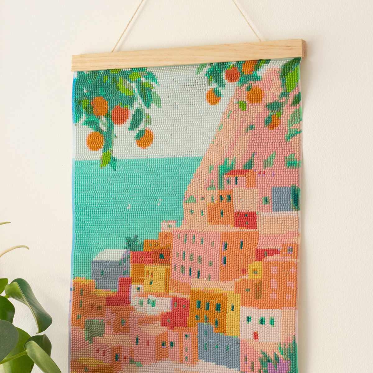Light Gray Diamond Painting Set - Positano