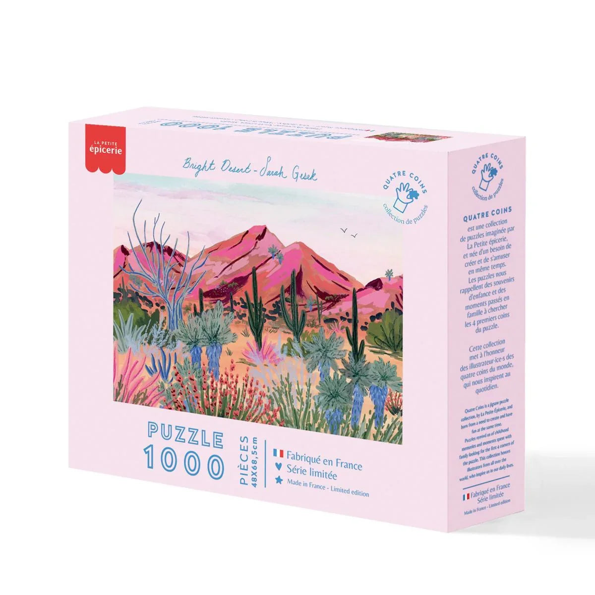 Misty Rose Puzzle Bright Desert - 1000 Teile
