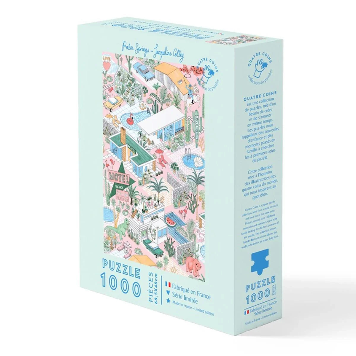Light Gray Puzzle Palm Springs - 1000 Teile