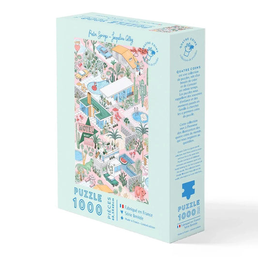 Light Gray Puzzle Palm Springs - 1000 Teile