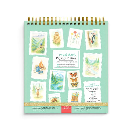 Light Gray Travel Book - Landschaft & Natur