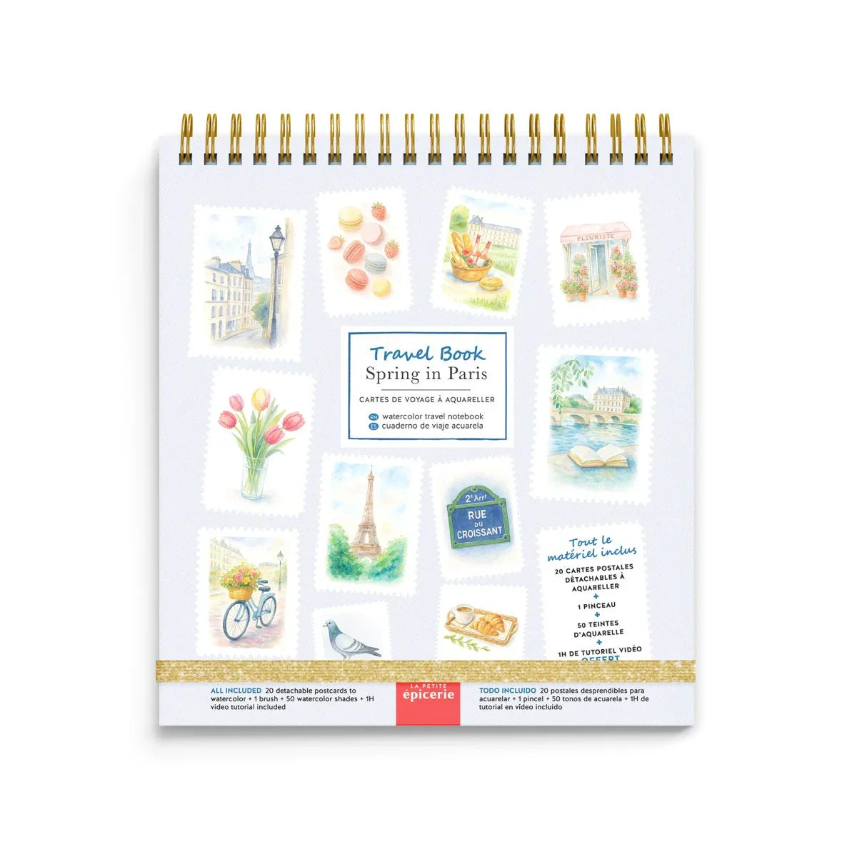 Lavender Travel Book - Spring in Paris