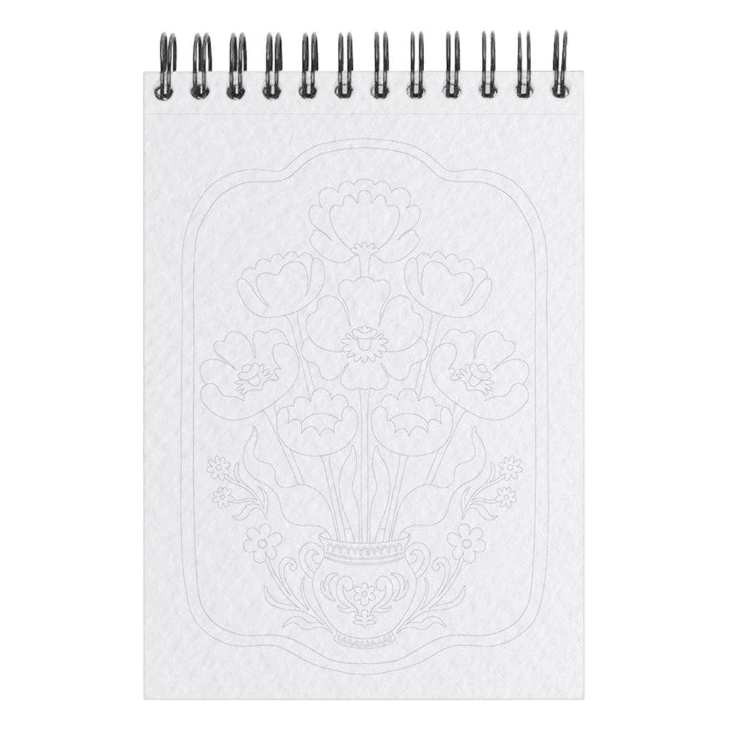 Malbuch A6 - Bloom