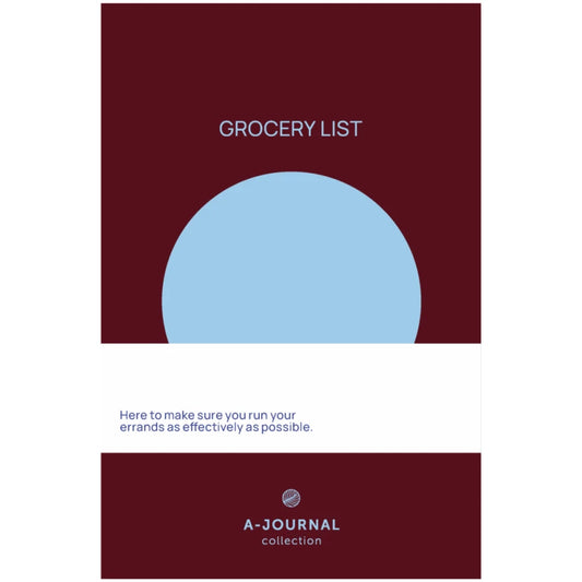 A-Journal Notizblock Grocery List