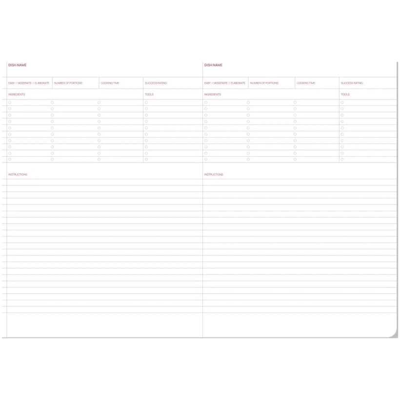 A-Journal Recipe Journal