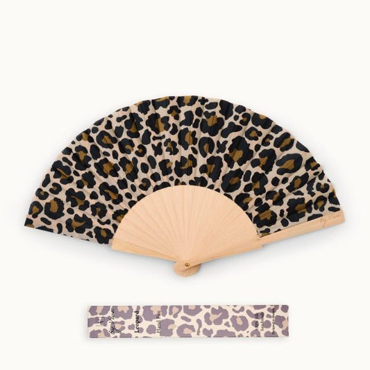 Fächer Leopard