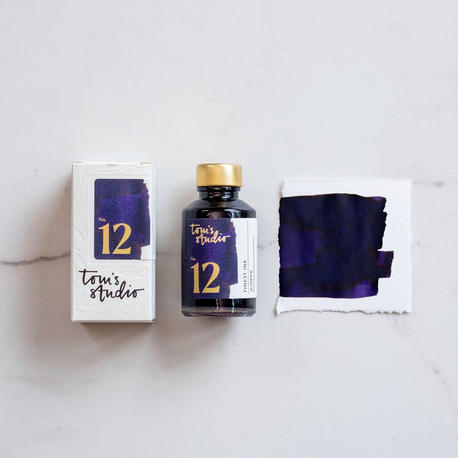 Light Gray Tom's Studio - Fountain Pen Ink - Juniper