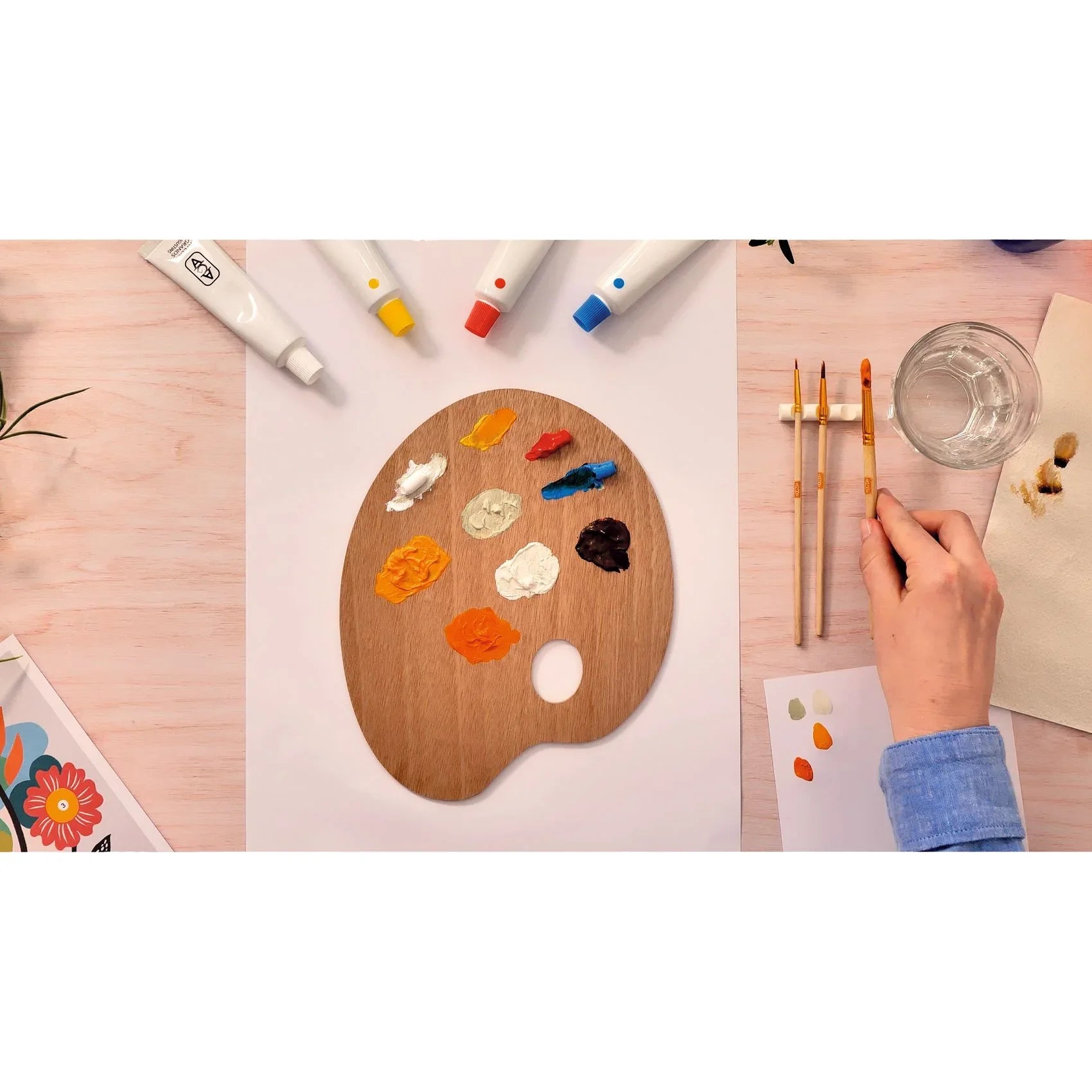 Light Pink Atelier 23, Malerei Abstrakt