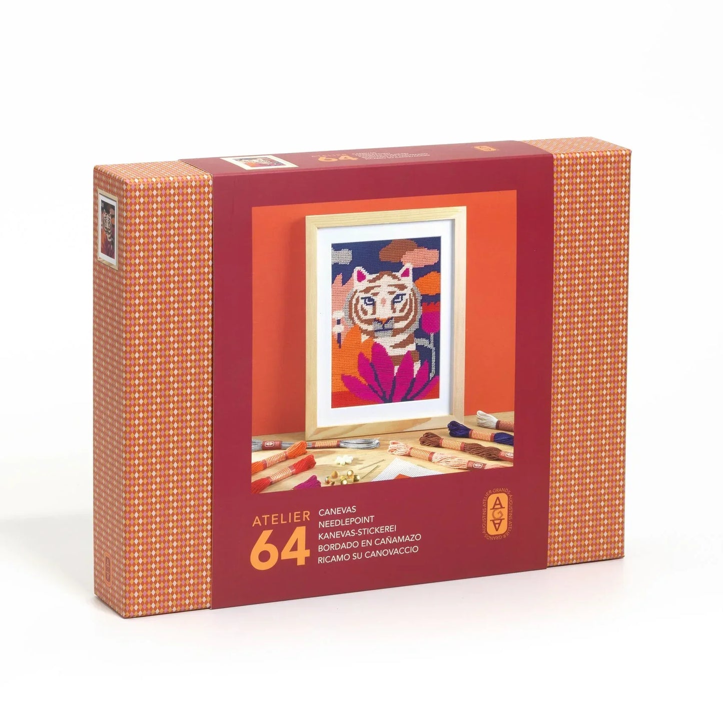 Sienna Atelier 64, Stickerei Tiger