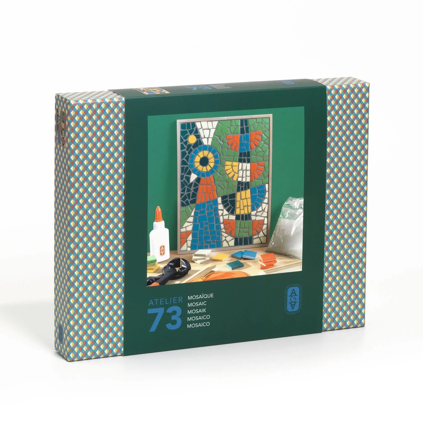 Dark Slate Gray Atelier 73, Mosaik Totem