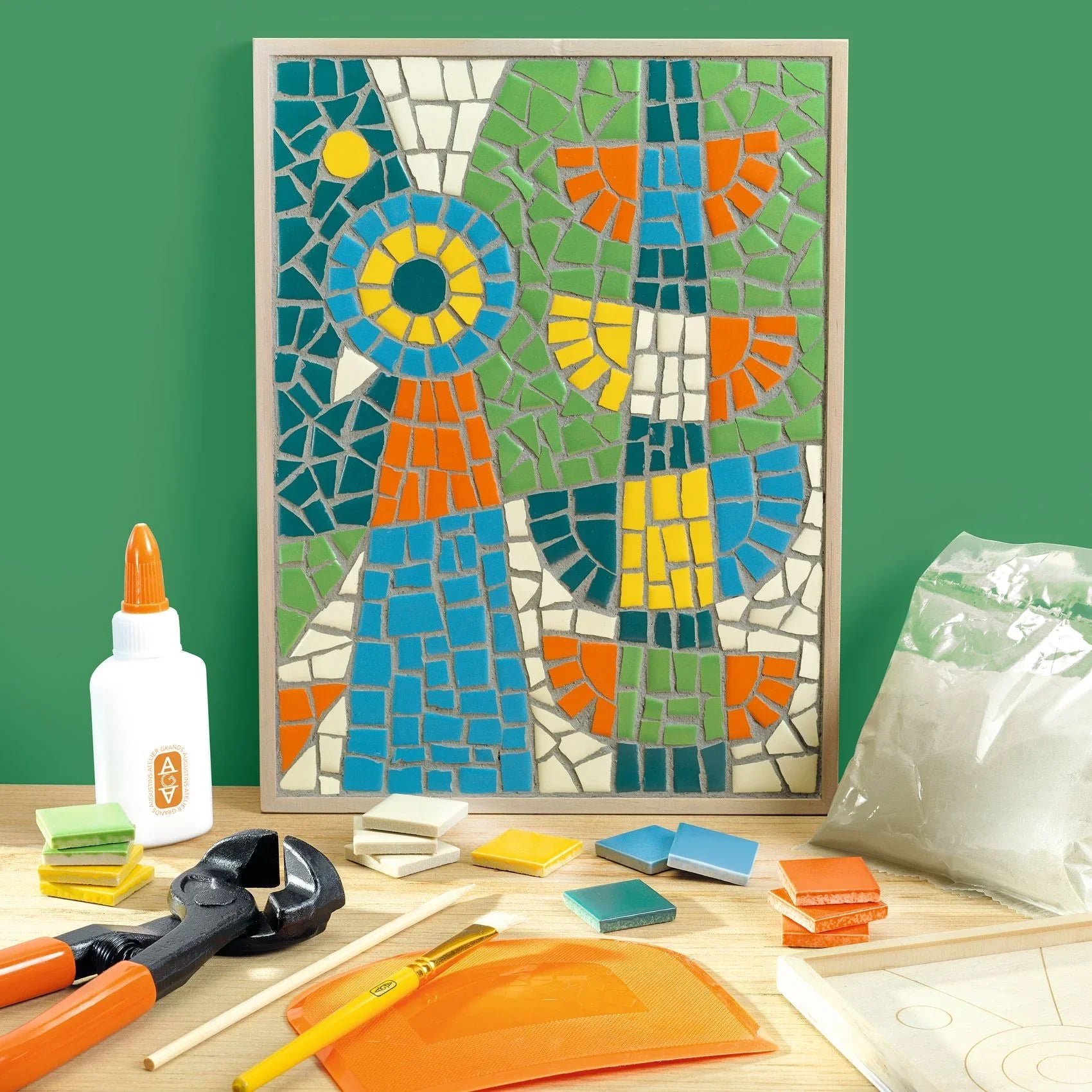 Slate Gray Atelier 73, Mosaik Totem