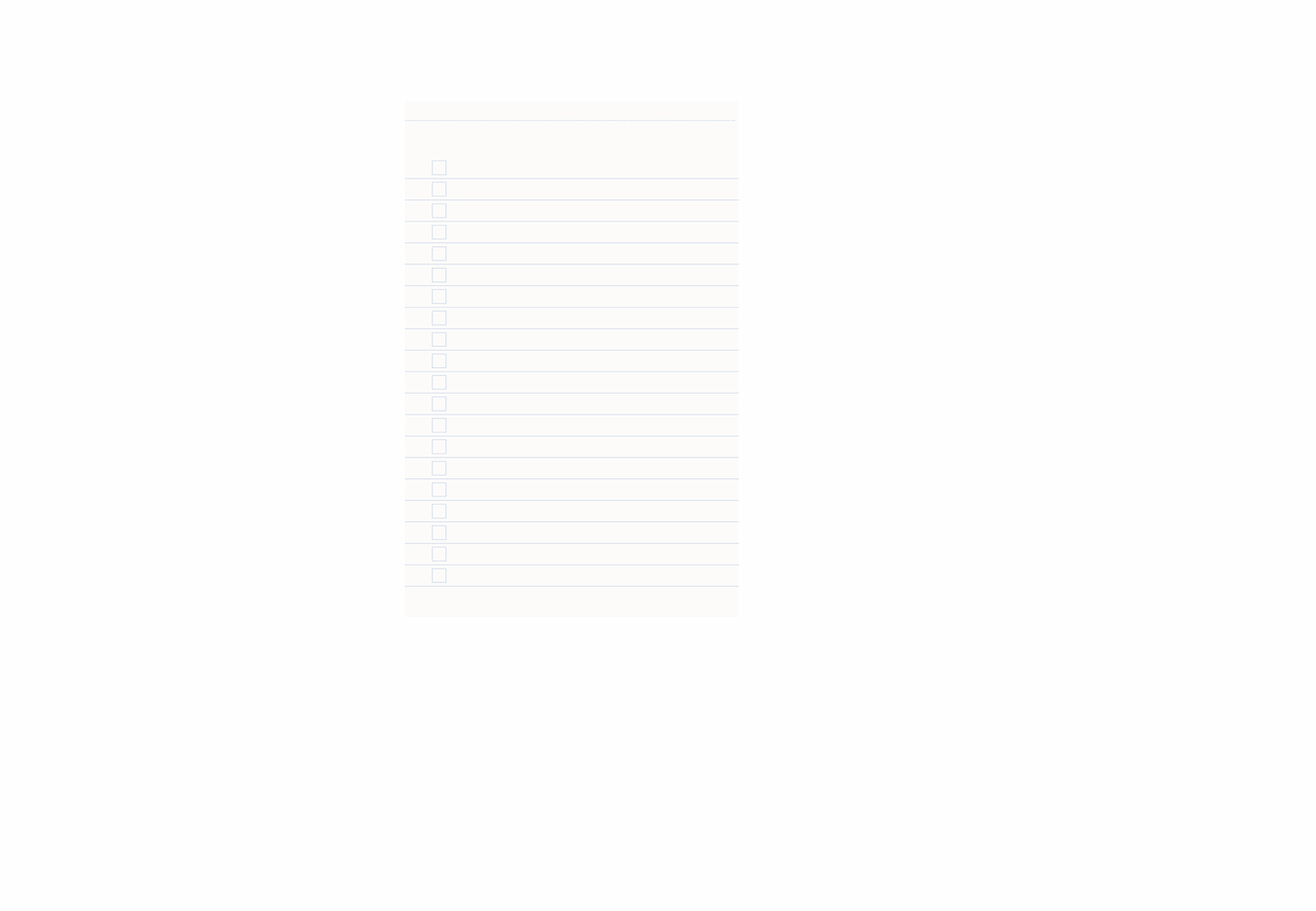 A-Journal Notizblock Grocery List