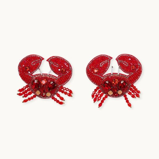 Broschenpaar Crab