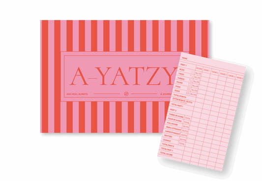 A-Yatzy -Yahtzee - PinkRed