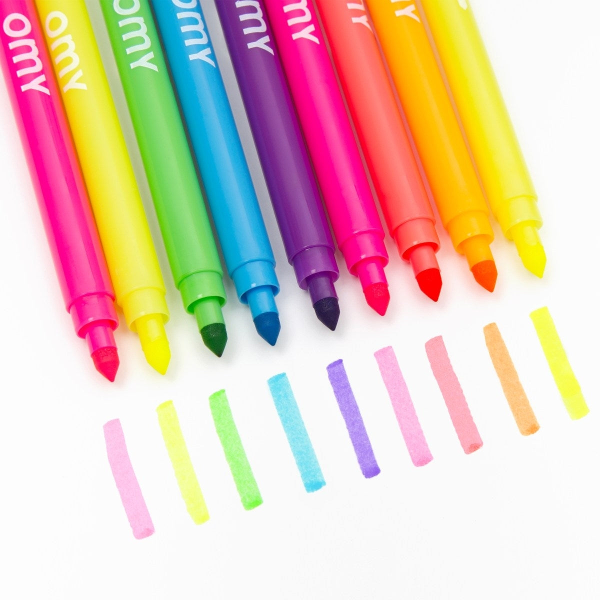 Box mit 9 Filzstiften Neon - Bild 2