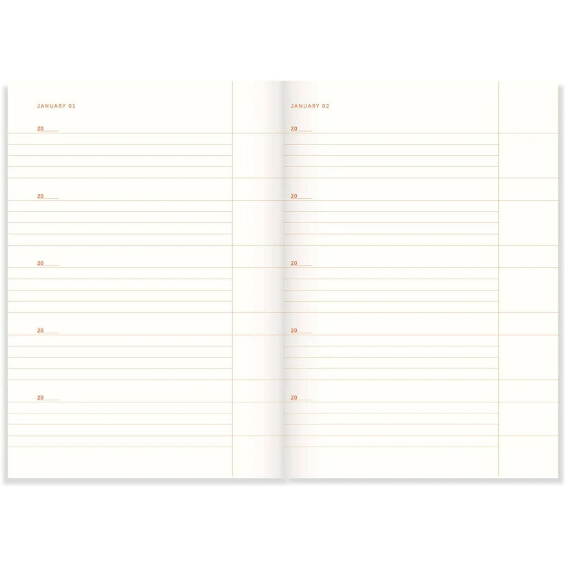 A-Journal 5-Jahres-Tagebuch One Line a Day - Orange
