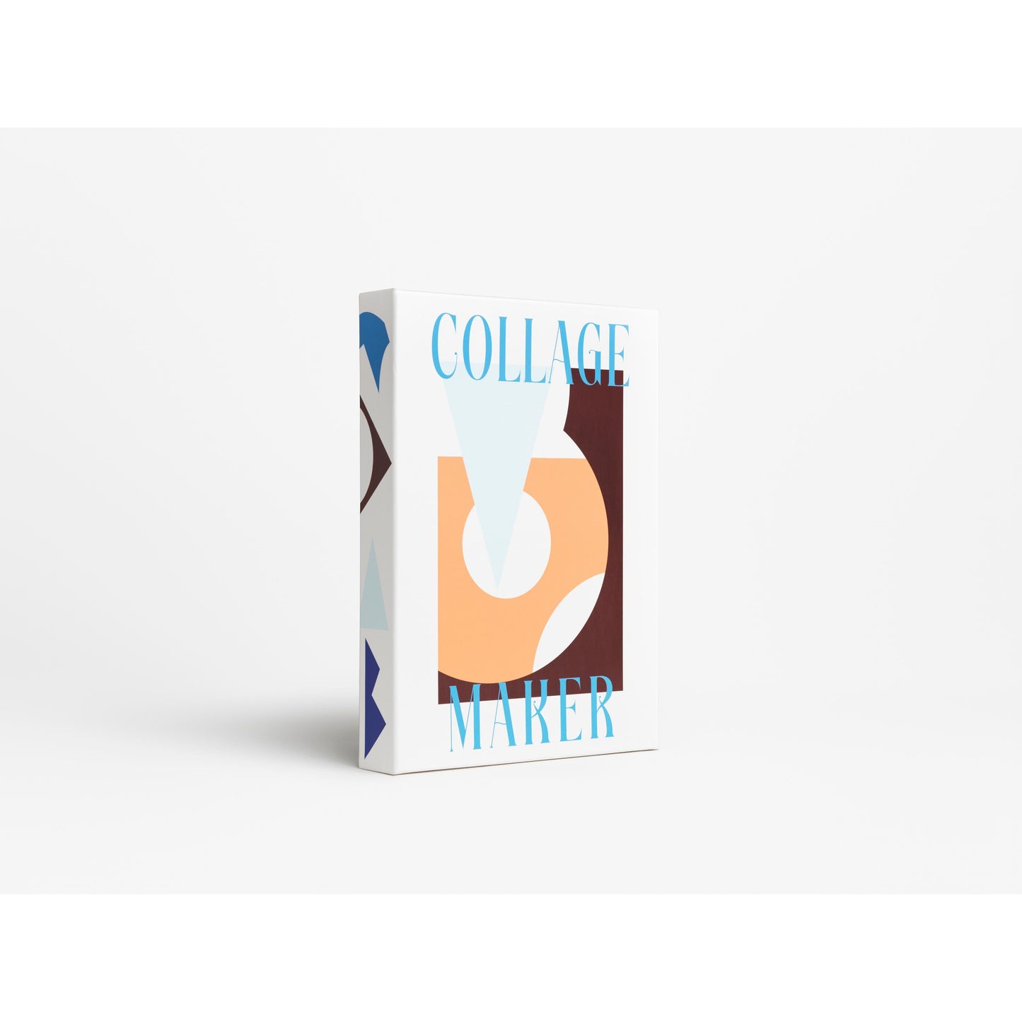 Collage Maker Bastelset mit buntem, modernem Design auf weißer Verpackung, DIY Kreativ-Set