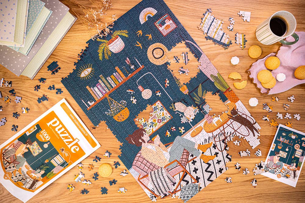 Maison Joliette Puzzle mit 1000 Teilen: 1000 Teile