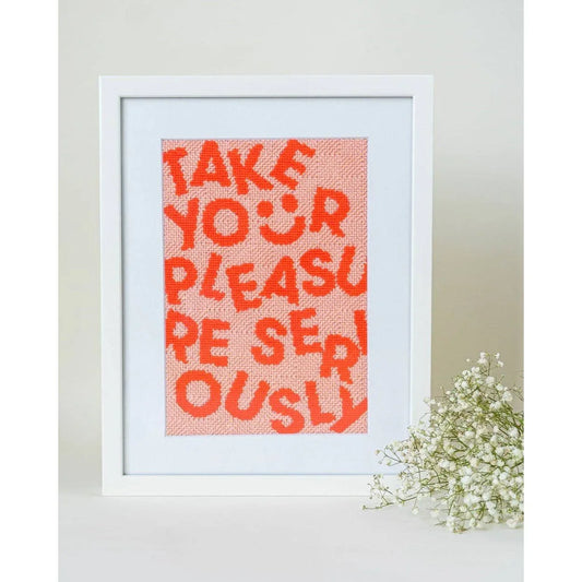 Light Gray Stickset - Take your Pleasure Seriously