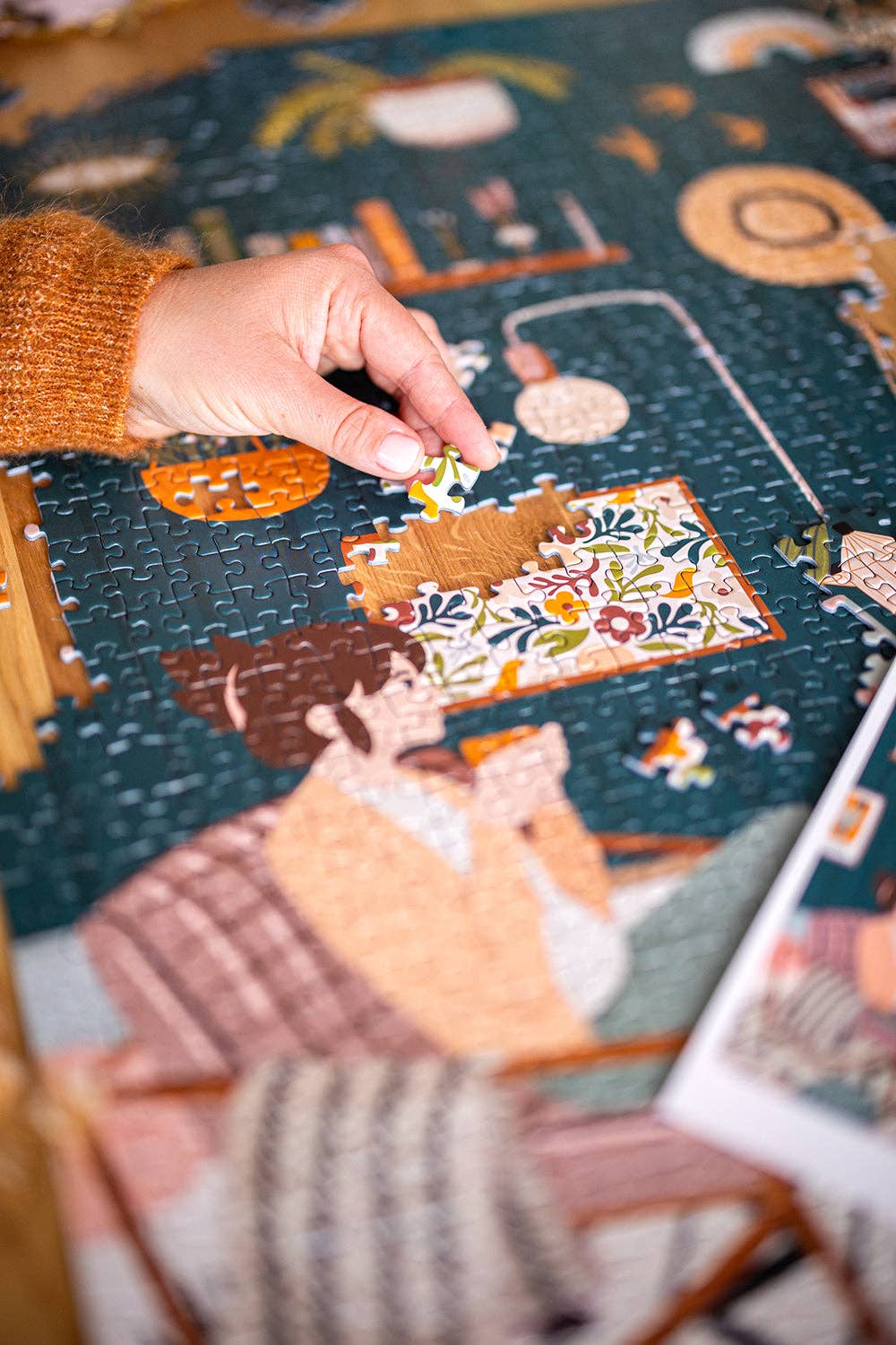 Maison Joliette Puzzle mit 1000 Teilen: 1000 Teile