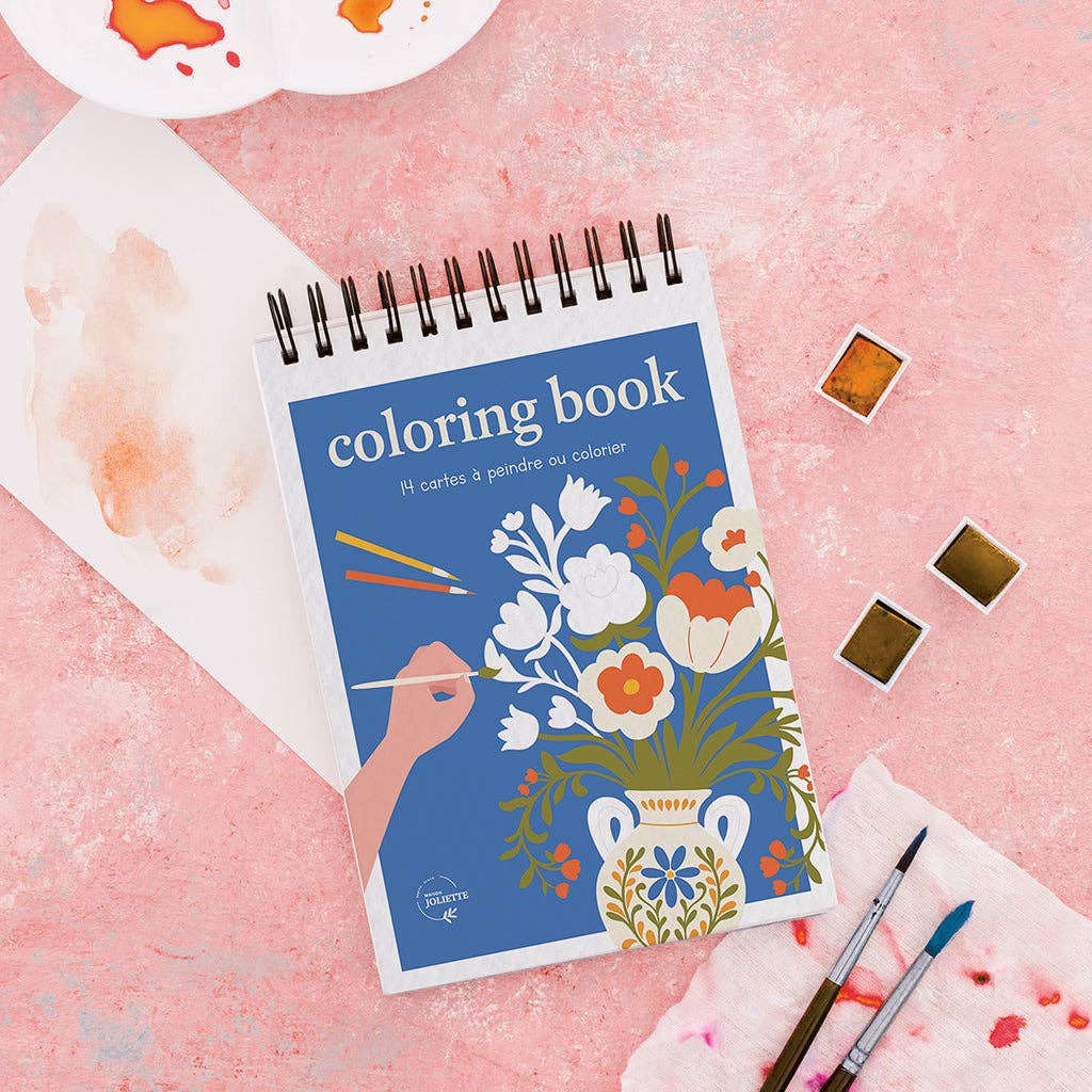 Malbuch A6 - Bloom