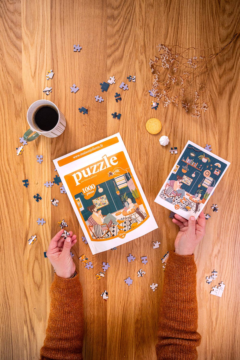 Maison Joliette Puzzle mit 1000 Teilen: 1000 Teile